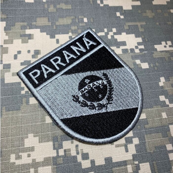 BE0174ET02 Bandeira Paraná Patch Bordado Termo Adesivo - Image 2