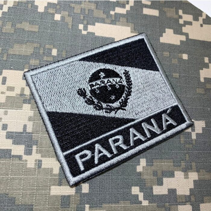 BE0174NT02 Bandeira Paraná Patch Bordado Termo Adesivo - Image 2