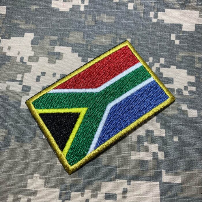 BP0021T01 Bandeira Africa do Sul Patch Bordado Termo Adesivo - Image 2