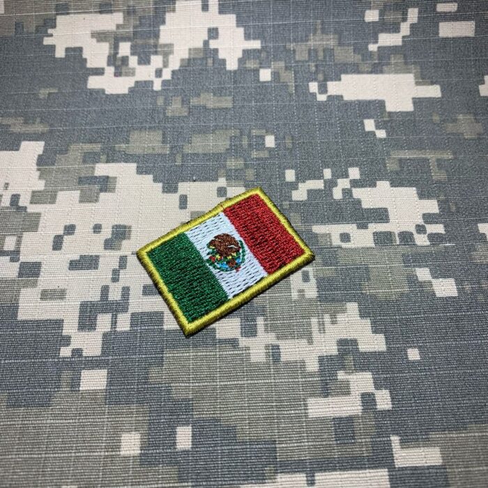 BP0050T31 Bandeira México Patch Bordado Termo Adesivo - Image 2