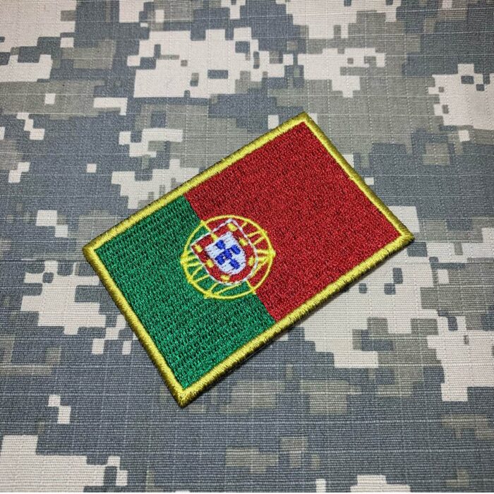 BPPTT001 Bandeira Portugal Patch Bordado Termo Adesivo - Image 2