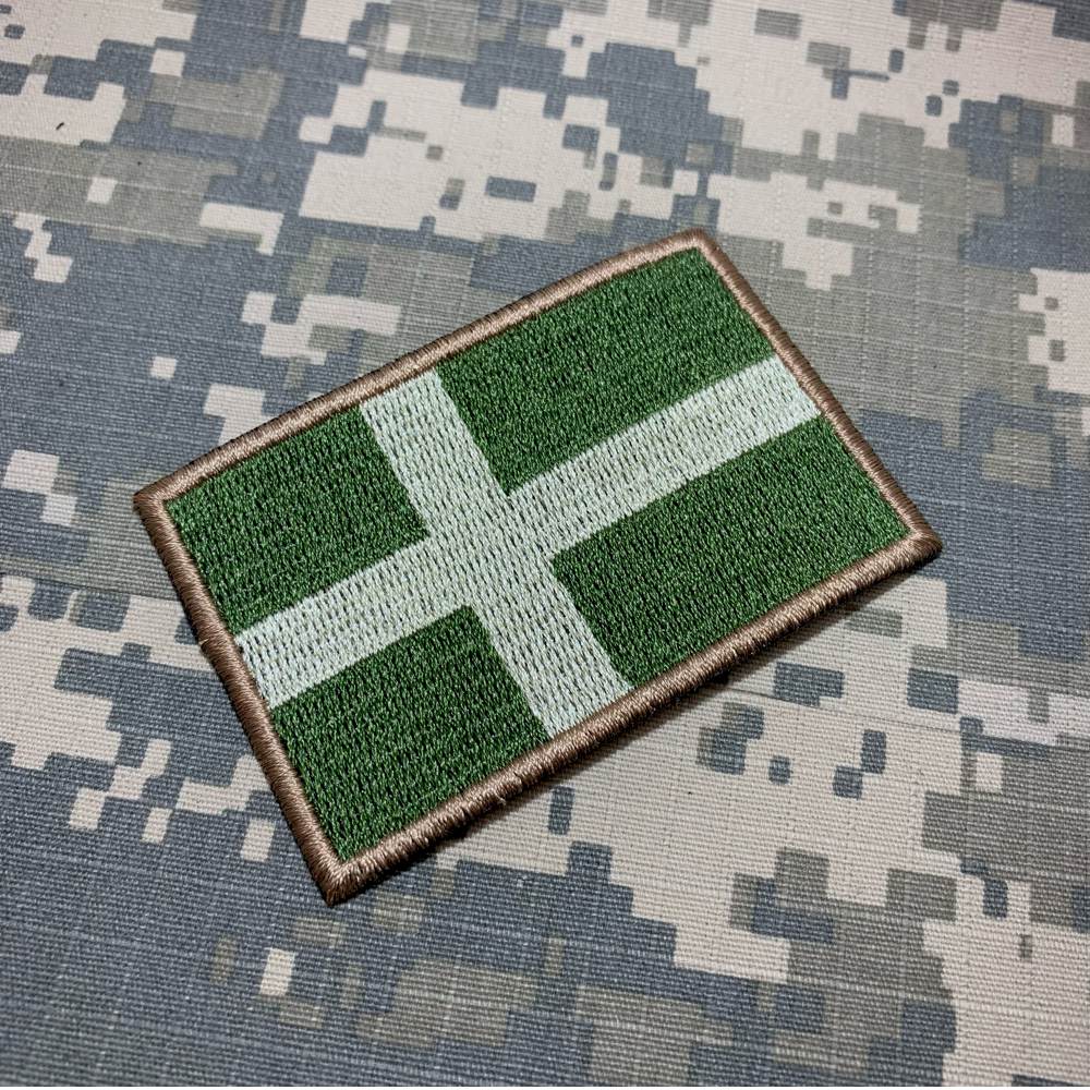 BP0087T03 Bandeira Suécia Patch Bordado Termo Adesivo - Imagem 2