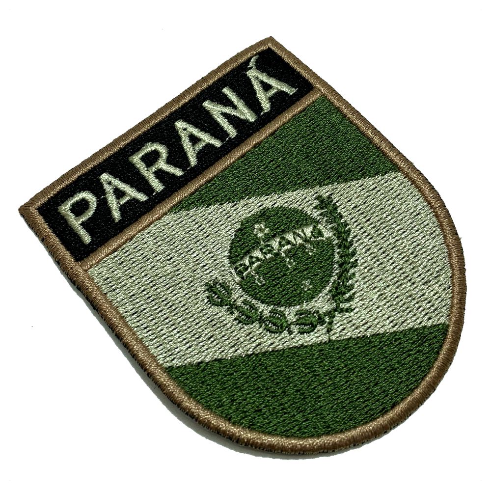 PATCH BORDADO BANDEIRA DO PARANÁ