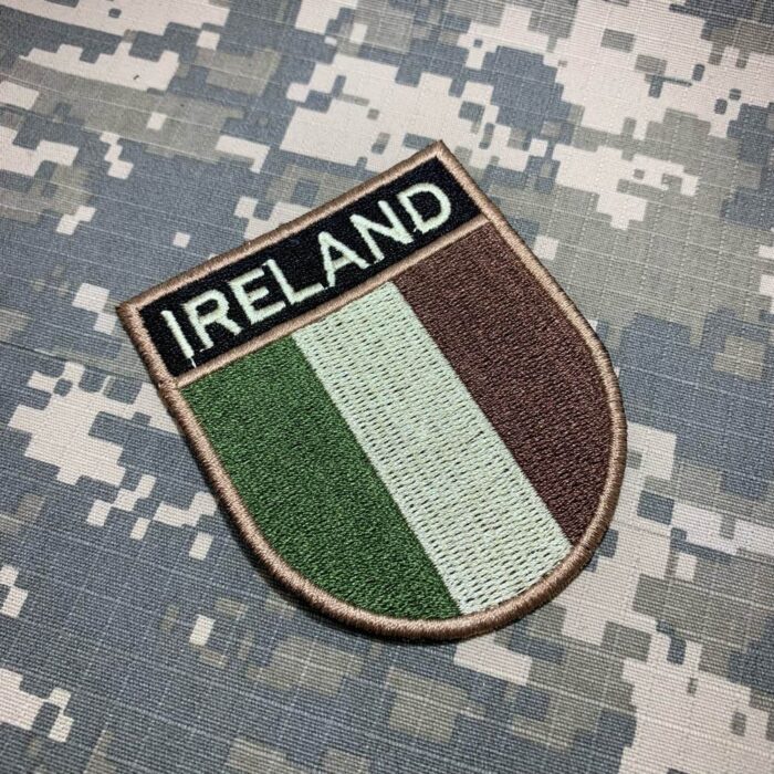 BP0059ET03 Bandeira Irlanda Patch Bordado Termo Adesivo - Image 2