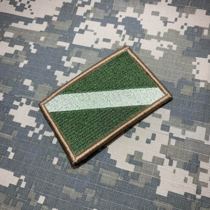 Mergulhador Bandeira Tática Bordada Patch Com Velcro®️ 7,5×5 cm. - Image 2