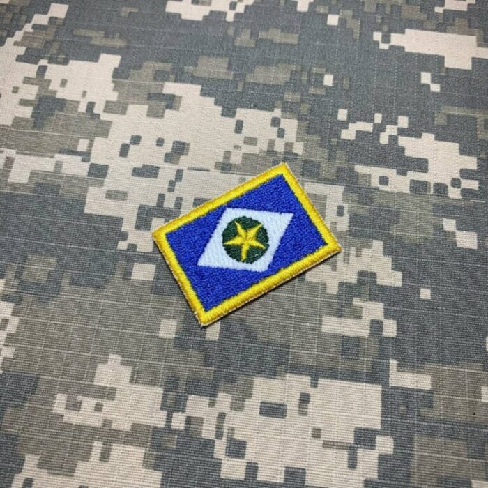 Estado Mato Grosso Brasil Bandeira Bordada Patch Termo Adesivo ou Costura 3,8×2,5 cm. - Image 3