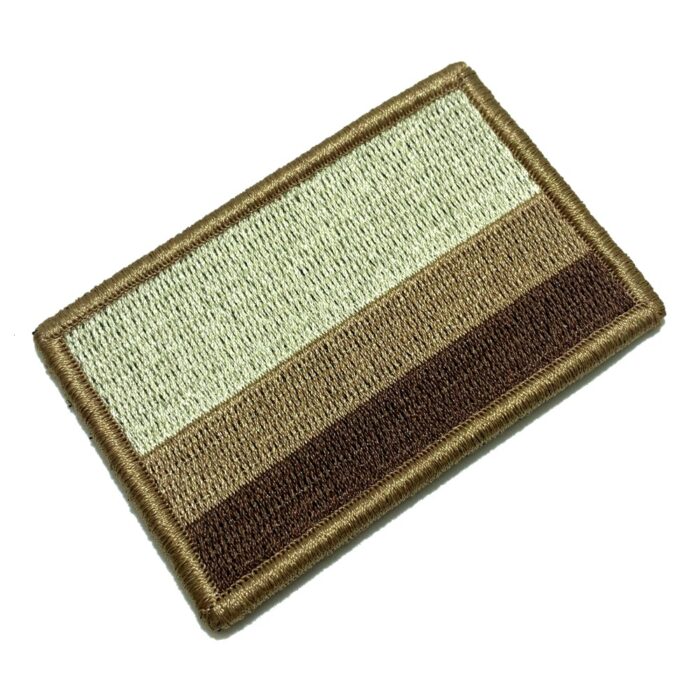 País Colômbia Bandeira Tática Bordada Patch Com Velcro®️ 7,5×5 cm.