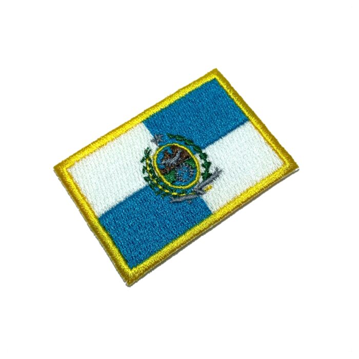 Estado Rio de Janeiro Brasil Bandeira Bordada Patch Termo Adesivo ou Costura 5,7×3,8 cm.