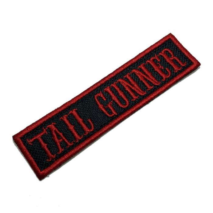 NT0511T04 Tail Gunner Patch Bordado Termo Adesivo ou Costura