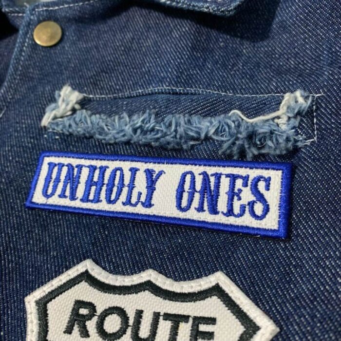 NT0519T02 Unholy Ones Patch Bordado Termo Adesivo ou Costura - Image 3