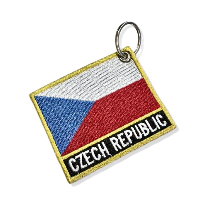 Bandeira Da República Tcheca Patch Bordado 7,5x6,3cm - Image 7