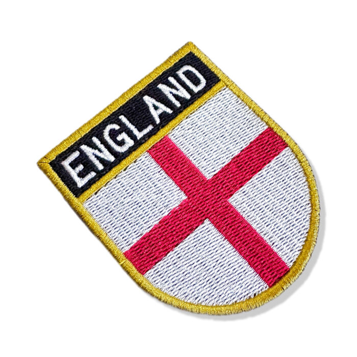 BP0176E-001 Bandeira Inglaterra Patch Bordado 6,8x8,0cm