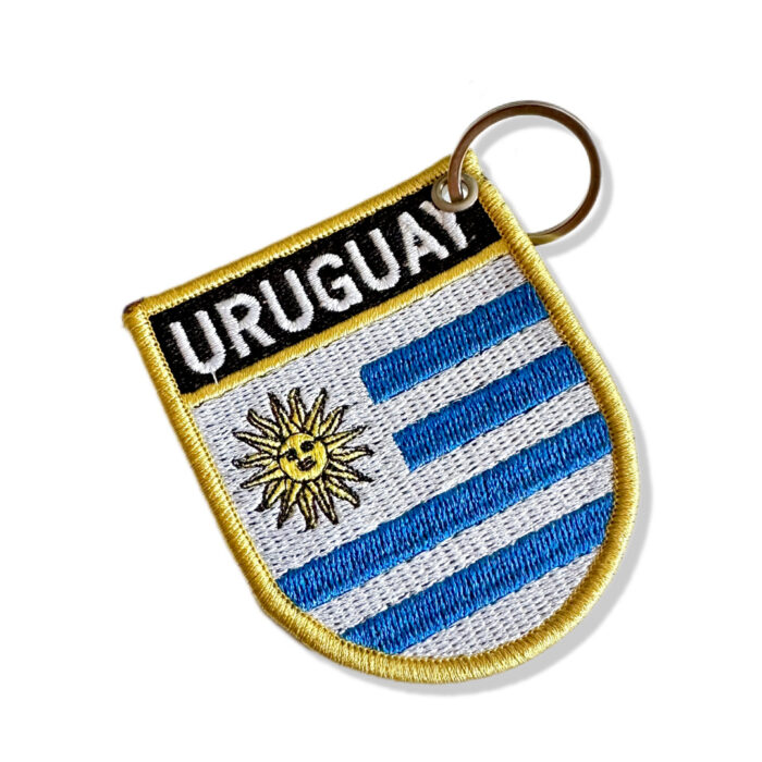 BP0023E-001 Bandeira UruguaI Patch Bordado 6,8x8,0cm - Image 4