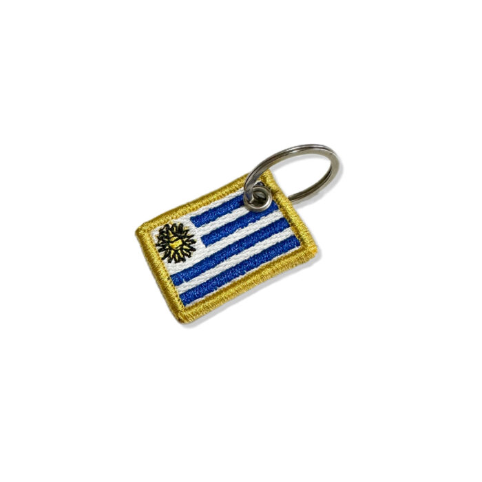 BP0023-031 Bandeira Uruguai Patch Bordado 3,8x2,5cm - Imagem 6