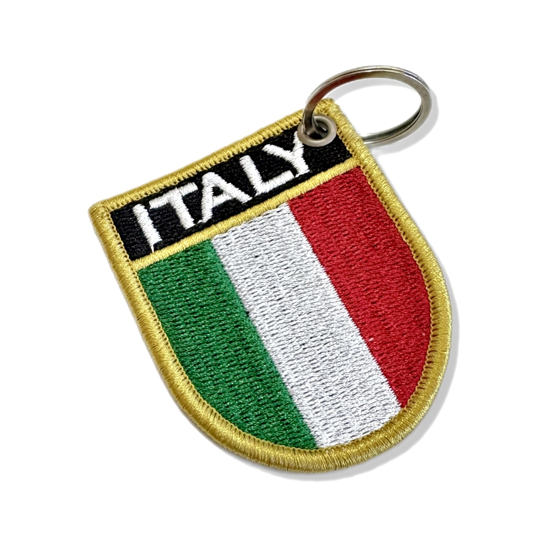 BP0030E-011 Bandeira Itália Patch Bordado 5,7x6,8cm - Imagem 4