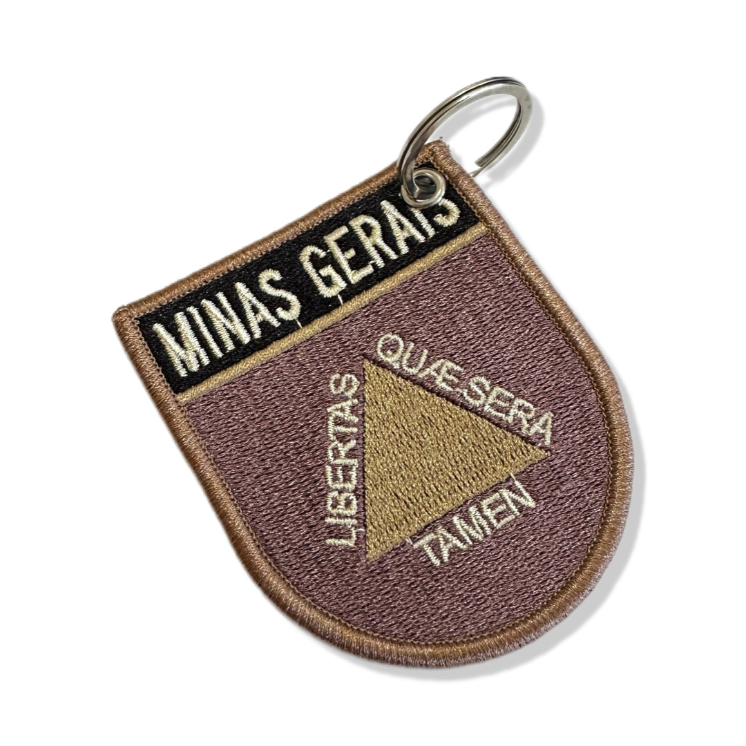 BE0048E-004 Bandeira Minas Gerais Patch Bordado 6,8x8,0cm - Imagem 4