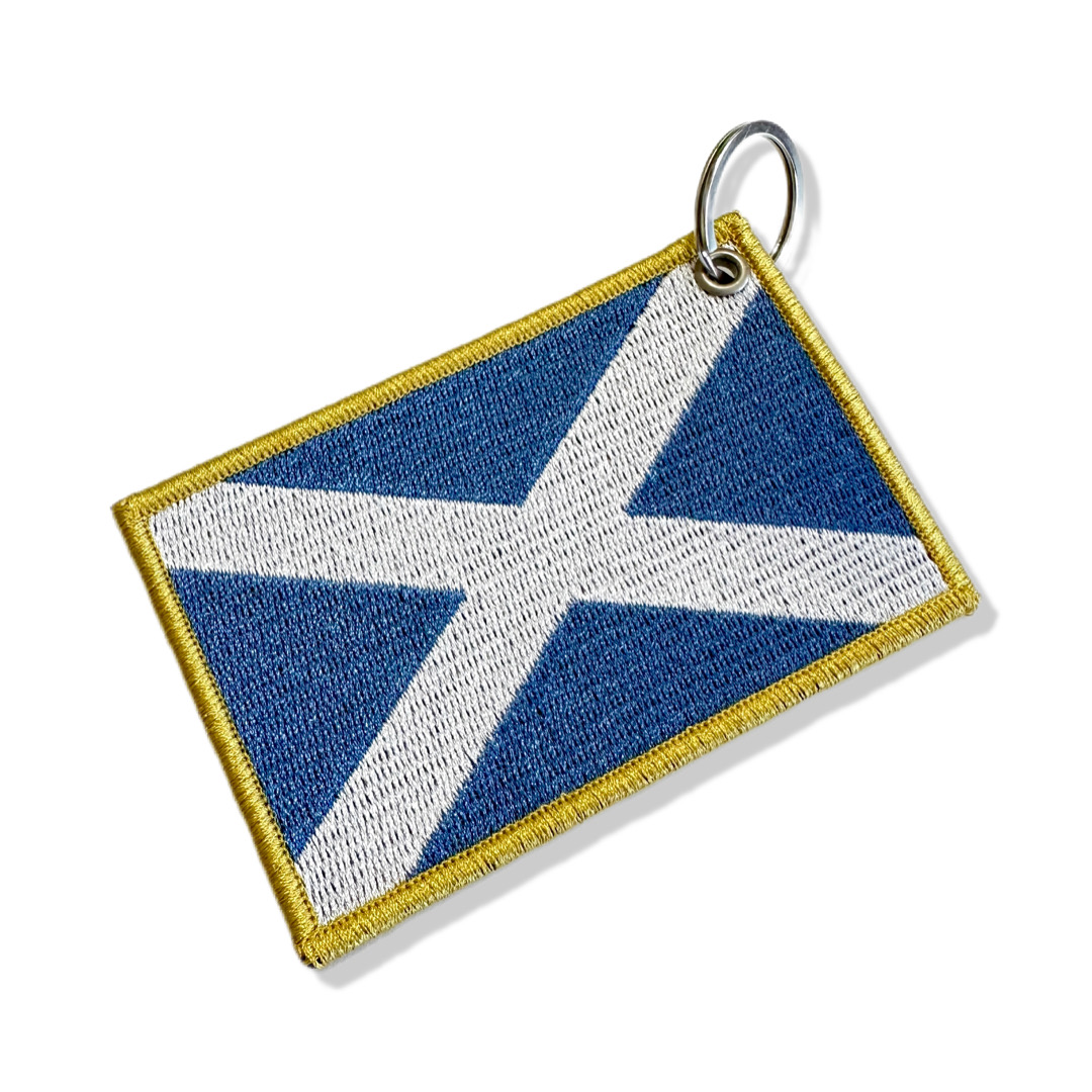 BP0004-021 Bandeira Escócia Patch Bordado 10,2x6,8cm - Imagem 3