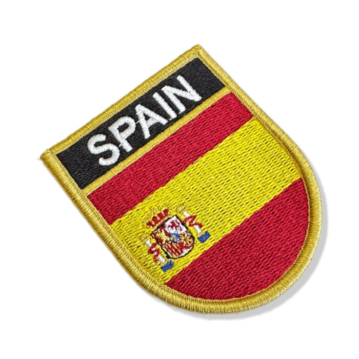 BP0084E-001 Bandeira Espanha Patch Bordado 6,8x8,0cm - Image 5