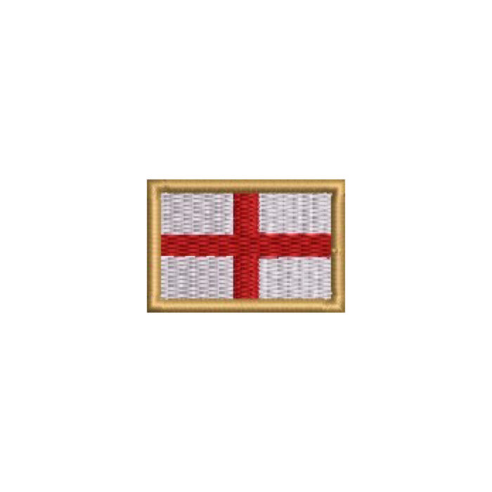 BP0176-031 Bandeira Inglaterra Patch Bordado 3,8x2,5cm - Image 7