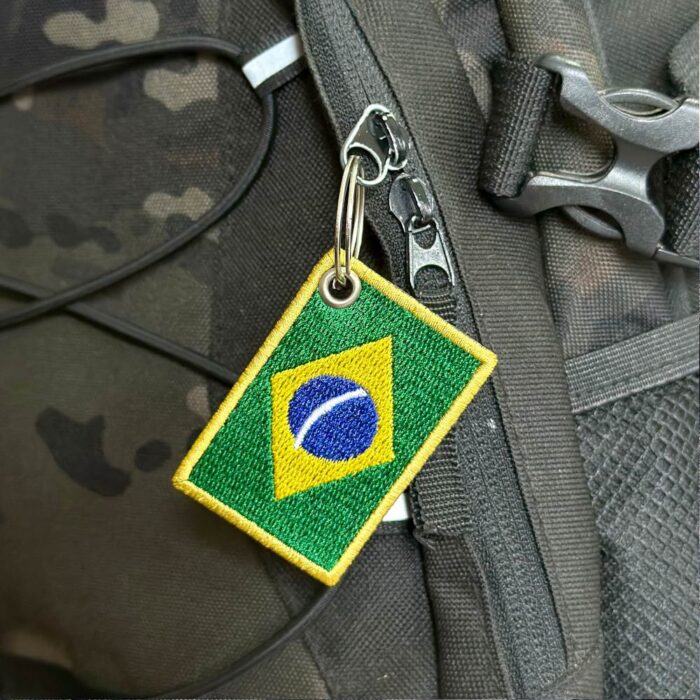 BP0405-011 Bandeira Brasil Patch Bordado 5,7x3,8cm - Image 7