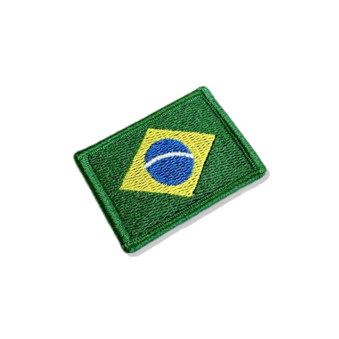 BP0405-015 Bandeira Brasil Patch Bordado 5,7x3,8cm - Image 3