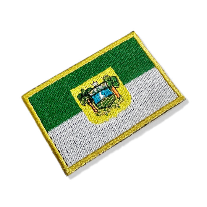 BE0139-001 Bandeira Rio Grande do Norte Bordado 7,5x5,0cm