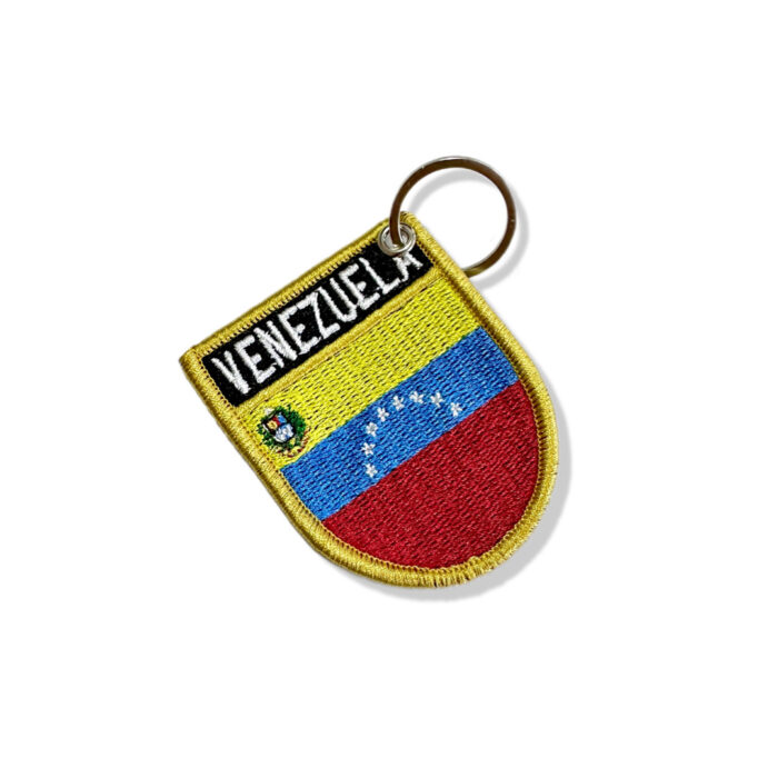 BP0046E-011 Bandeira Venezuela Patch Bordado 5,7x6,8cm - Image 5