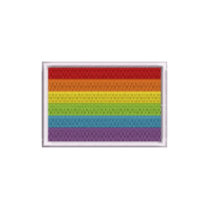 BD0178-001 Bandeira Bordada LGBT 7,5x5cm - Imagem 7
