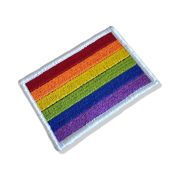 BD0178-001 Bandeira Bordada LGBT 7,5x5cm - Imagem 3