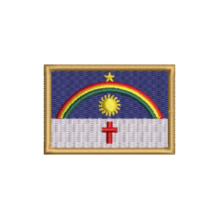 BE0420-011 Bandeira Pernambuco Patch Bordado 5,7x3,8cm - Image 8