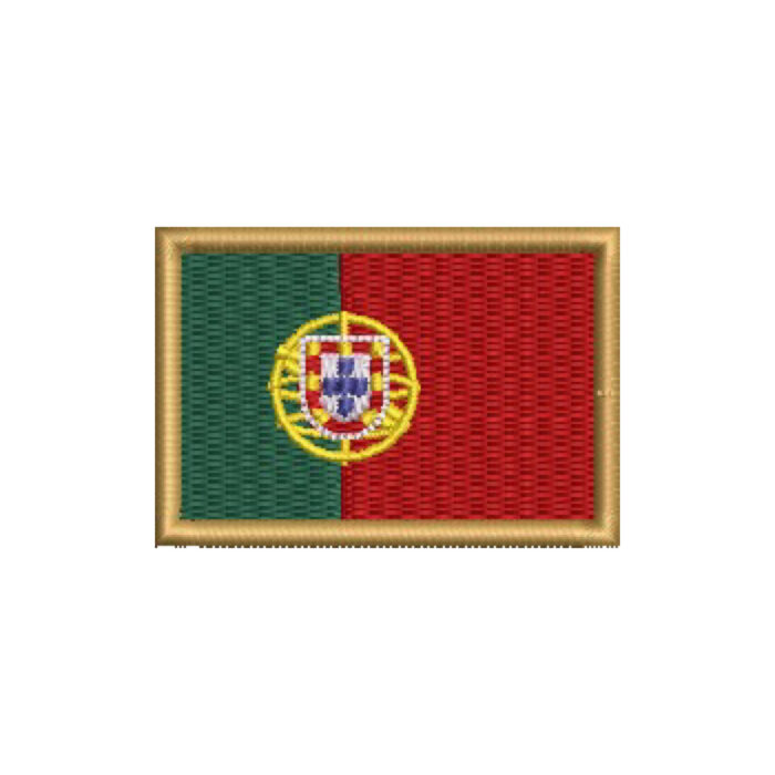 BP0071-001 Bandeira Portugal Bordada 7,5x5cm - Image 7