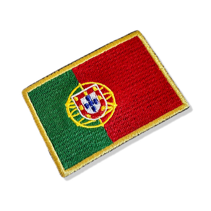 BP0071-001 Bandeira Portugal Bordada 7,5x5cm