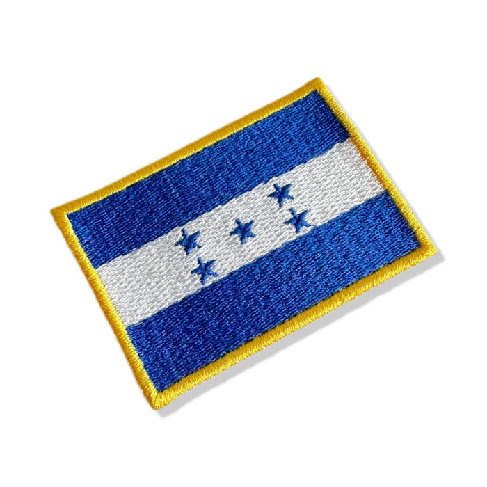 BP0105-001 Bandeira Honduras Patch Bordado 7,5x5,0cm