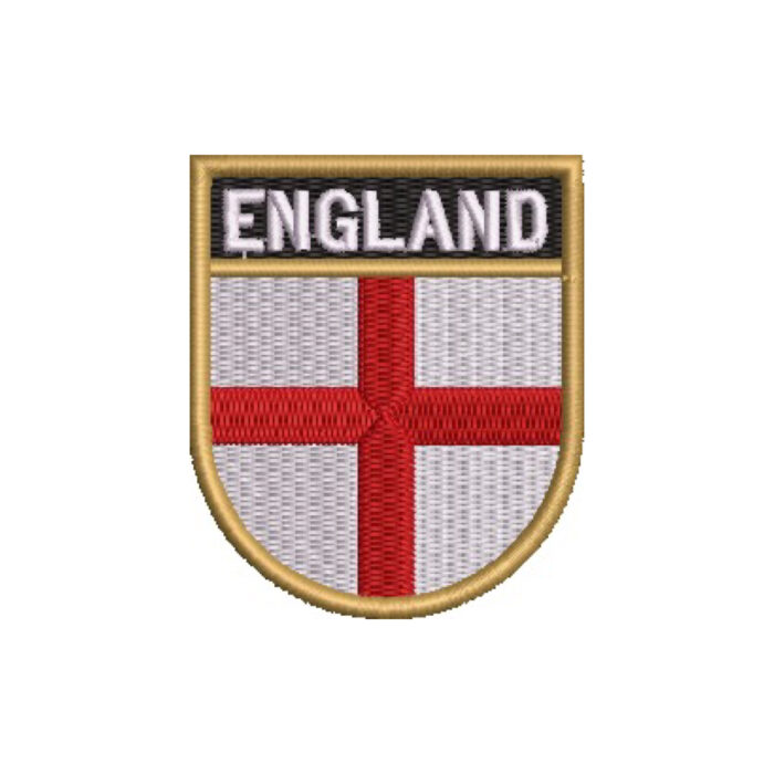 BP0176E-011 Bandeira Inglaterra Patch Bordado 5,7x6,8cm - Image 7