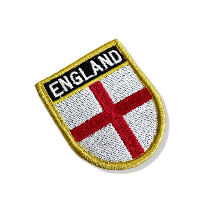 BP0176E-011 Bandeira Inglaterra Patch Bordado 5,7x6,8cm - Image 3