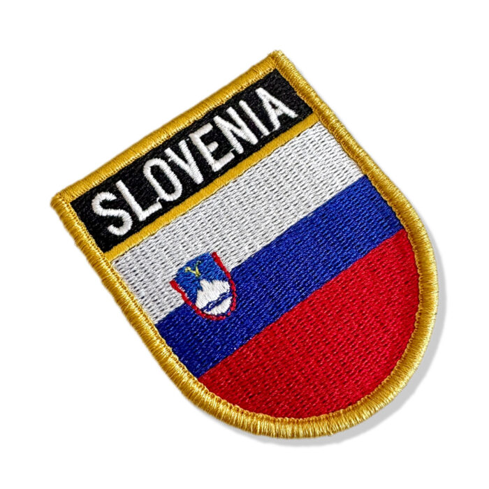 BP0443E-001 Bandeira Eslôvenia Patch Bordado 6,8x8,0 - Image 3