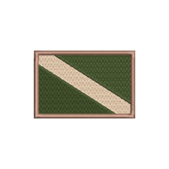 BD0175-003 Bandeira Mergulhador Bordado 7,5x5,0cm - Image 8