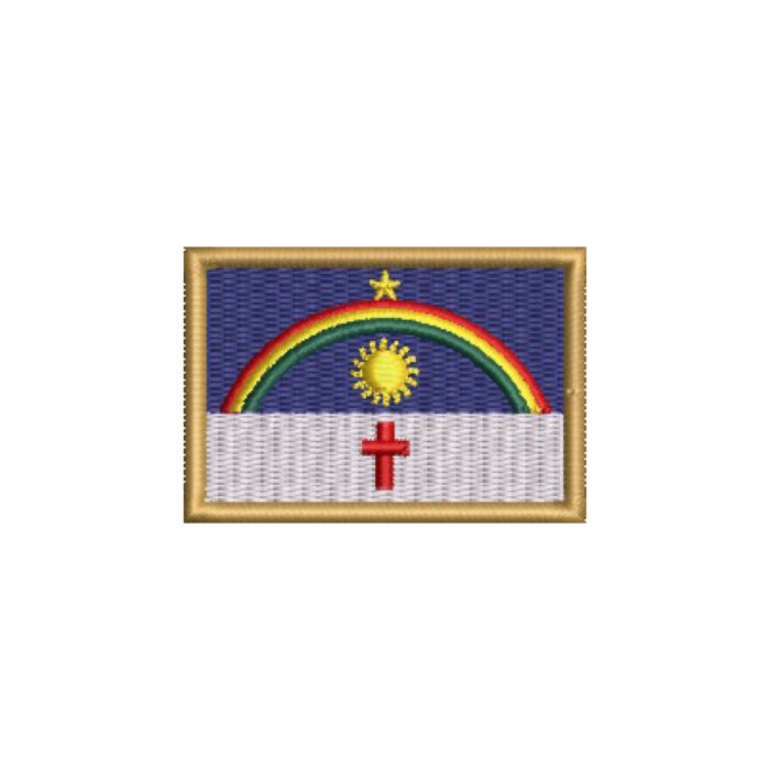 BE0420-031 Bandeira Pernambuco Patch Bordado 3,8x2,5cm - Image 8