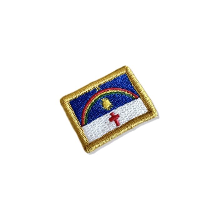 BE0420-031 Bandeira Pernambuco Patch Bordado 3,8x2,5cm - Image 3