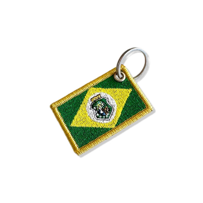 BE0427-011 Bandeira Ceará Patch Bordado 5,7x3,8cm - Image 6