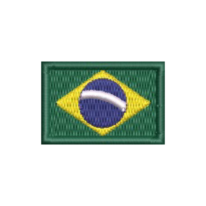 BP0403-037 Bandeira Brasil Patch Bordado 3,8x2,5cm - Image 8