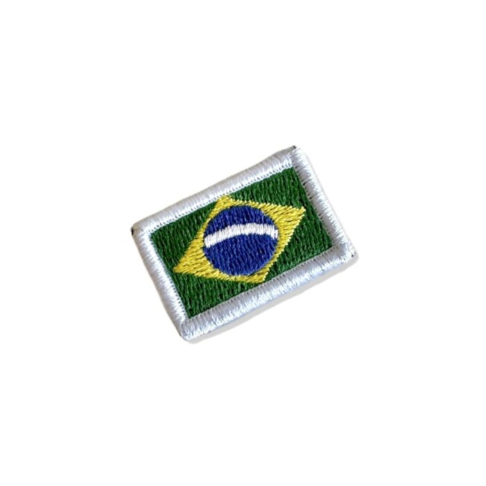 BP0403-036 Bandeira Brasil Patch Bordado 3,8x2,5cm - Image 3