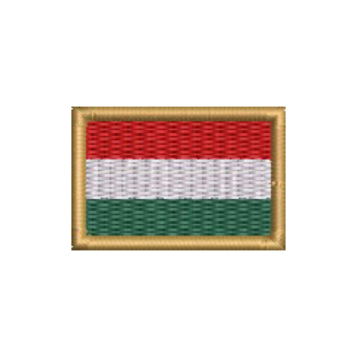 BP0406-031 Bandeira Hungria Patch Bordado 3,8x2,5cm - Image 7