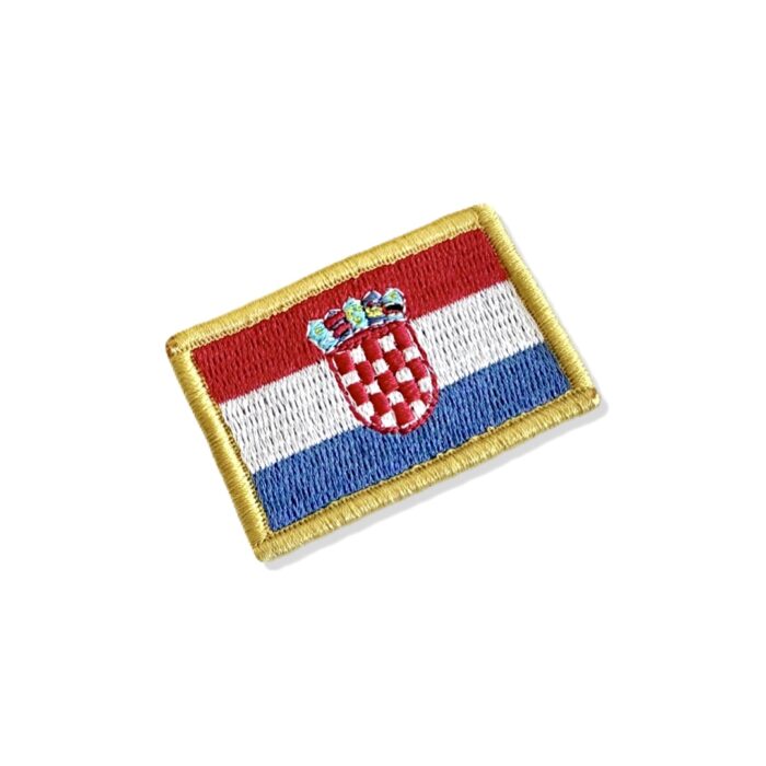 BP0436-011 Bandeira Croácia Patch Bordado 5,7x3,8cm - Image 3