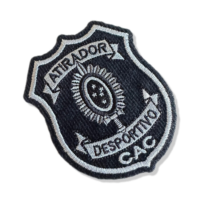 M0215-068B Atirador Desportivo Patch Bordado CAC 6,8x8,7cm