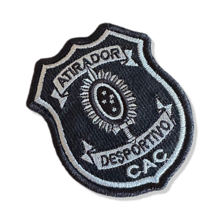 M0215-068B Atirador Desportivo Patch Bordado CAC 6,8x8,7cm - Image 2