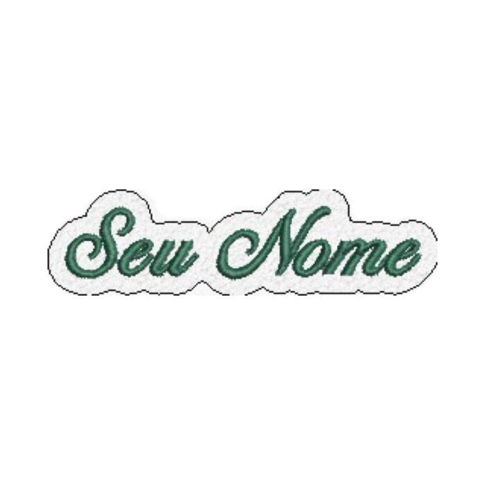 V0039-001 Seu Nome Personalizado Patch Bordado 6,2x1,2cm - Imagem 4