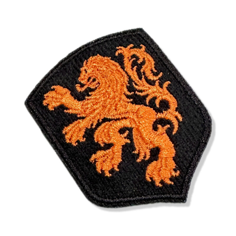 TINL037-013 Brasão Países Baixos Patch Bordado 4,8x6cm