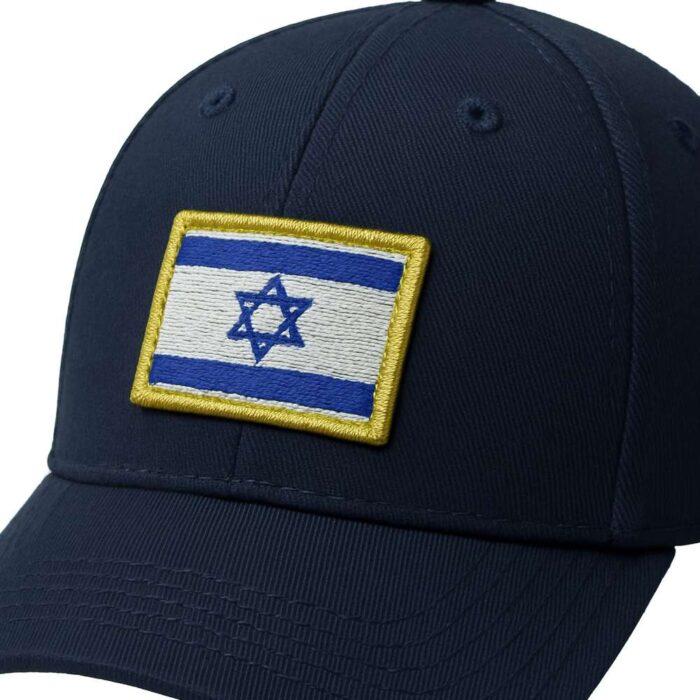 BP0009-011 Bandeira Israel Patch Bordado 5,7x3,8cm - Imagem 4