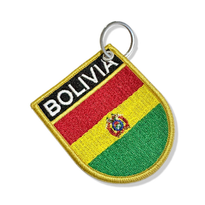 BP0029E-001 Bandeira Bolivia Patch Bordado 6,8x8 - Imagem 7
